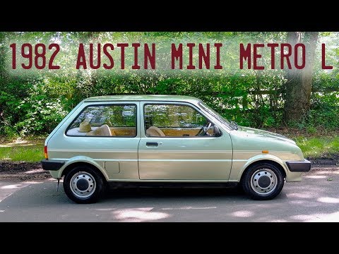 Видео: Austin Mini Metro L 1982 года отправляется в путь