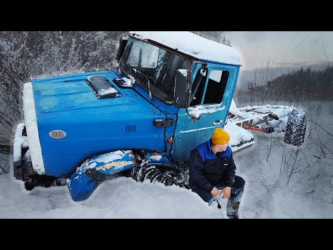 Видео: МОГУЧИЙ ЗИЛ 645 разорвал в щепки мост /  Починили и случилось страшное