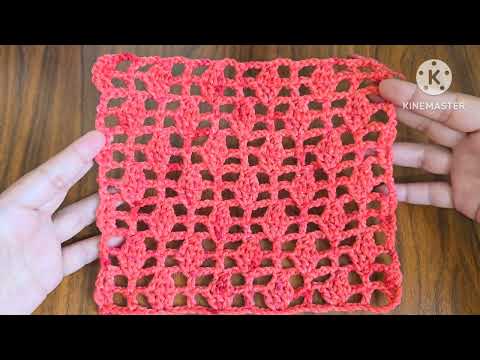 Видео: Как связать легкую прямоугольную шаль крючком с простыми деталями и самобытным результатом.