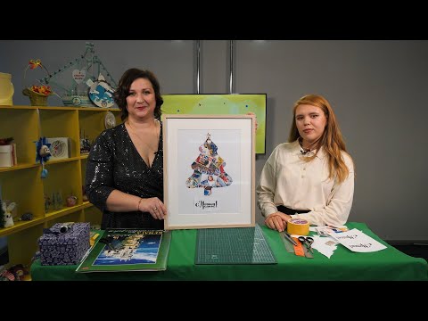 Видео: Творим и вытворяем | Новогодний постер из фотографий