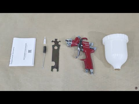 Видео: Краскопульт Huberth LVMP R600