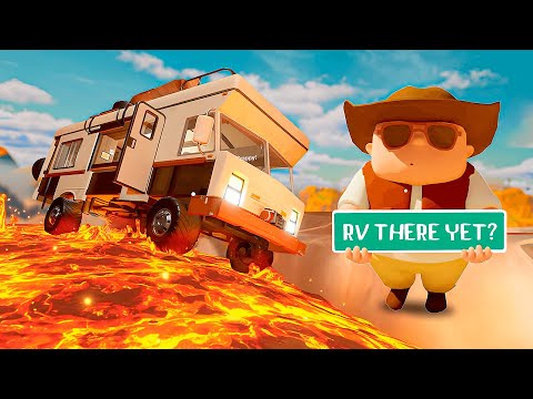 Видео: ПОКОРЯЕМ ГОРЫ С ДОМОМ НА КОЛЁСАХ | КООП RV THERE YET? ► СТРИМ №2