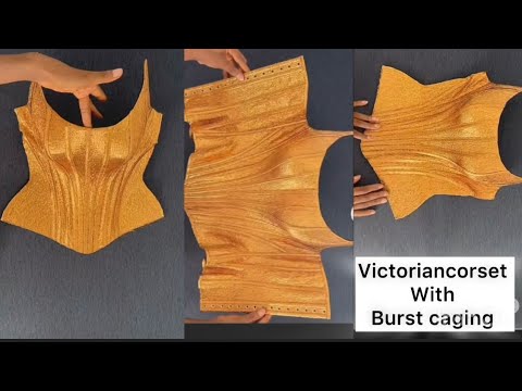 Видео: КАК КРОЙТЕ И СШИВАЙТЕ ВИКТОРИАНСКИЙ КОРСЕТ С РАЗРЫВНЫМИ КЛЕТКАМИ #victoriancorset #viral #how