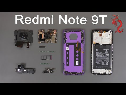 Видео: REDMI NOTE 9T //РАЗБОР смартфона обзор ИЗНУТРИ + Микроскоп