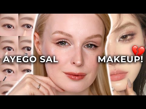 Видео: Повторяю корейский макияж AYEGO SAL 🇰🇷