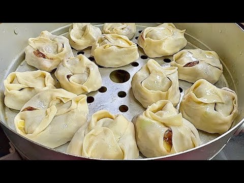 Видео: Попробовав раз это блюдо. Вы будете Готовить его ВСЕГДА🤤 Как приготовить Вкуснейший МАНТЫ за Копейки