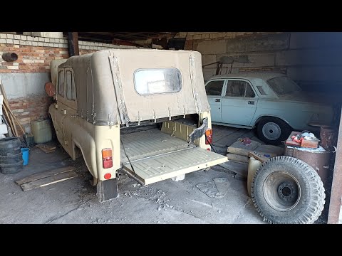 Видео: Нулëвый УАЗ и Волга в сарае! NEW UAZ AND VOLGA