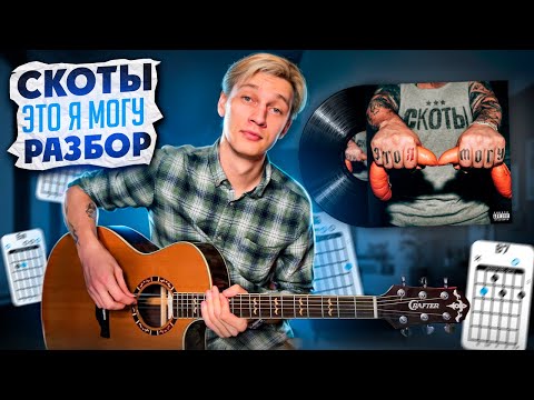 Видео: Скоты - это я могу (разбор на гитаре)