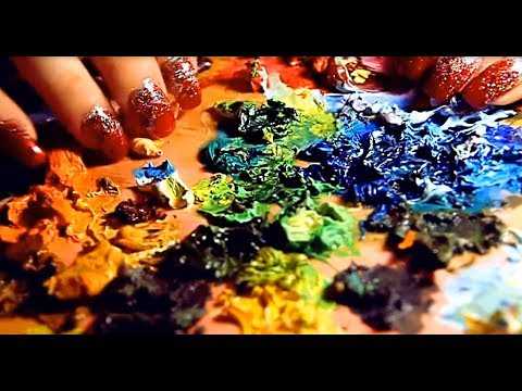 Видео: BINAURAL ASMR in Russian: Scratching the Oil paint / АСМР на русском: Царапая масляную краску