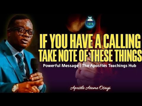 Видео: ЧТО ДЕЛАТЬ, ЕСЛИ В ВАШЕЙ ЖИЗНИ ЕСТЬ ПРИЗВАНИЕ БОЖЬЕ | АПОСТОЛ АРОМ ОСАЙИ