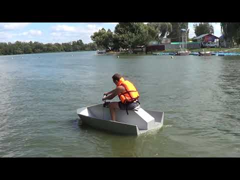 Видео: Тамбовский электрогидроцикл из алюкобонда