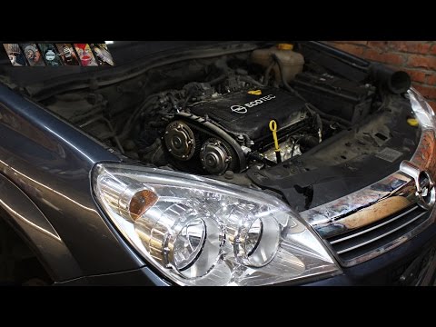 Видео: Opel Astra H - Замена ремня ГРМ Ecotec 1.8