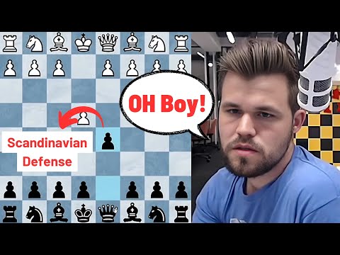 Видео: Как Магнус сокрушил соперника с помощью скандинавской защиты!