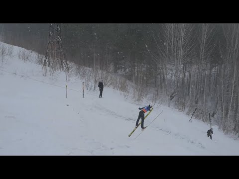 Видео: Доброе утро, Прокопьевск | Прыжки  на лыжах с трамплина