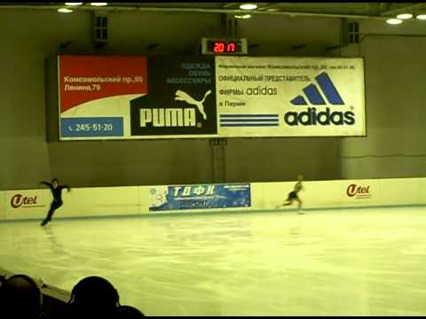 Видео: Волосожар-Траньков, SP, 3-й этап КР 2010