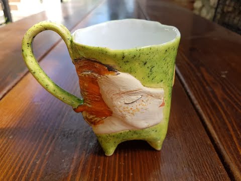 Видео: Роспись керамики глазурными красками