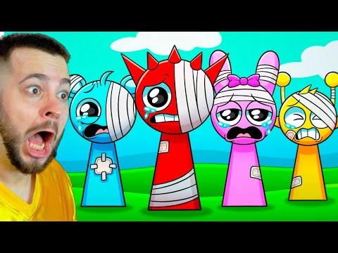 Видео: СПРУНКИ но ВСЕ ВЫЖИЛИ 🤕 3 МУЛЬТА Incredibox Sprunki