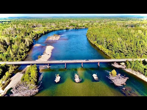 Видео: ТАМ ГДЕ ТЕЧЁТ РЕКА - ЛЕНОК НА СПИННИНГ В СИБИРСКОЙ ТАЙГЕ