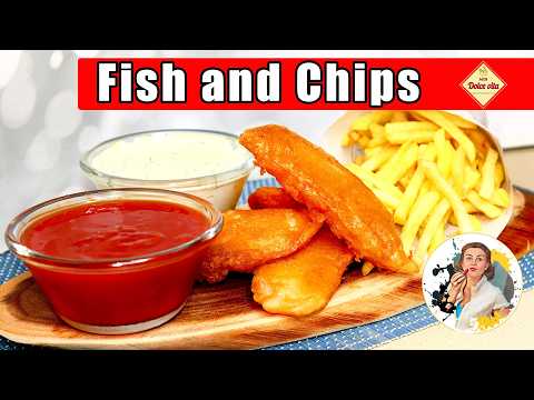 Видео: Фиш-энд-чипс | Хрустящая, Золотистая и Очень Вкусная Рыба!