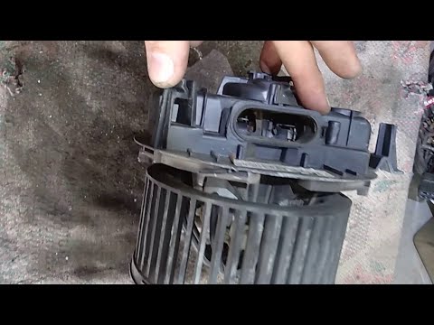 Видео: Renault Megan 2 скрежет и вибрация вентилятора печки