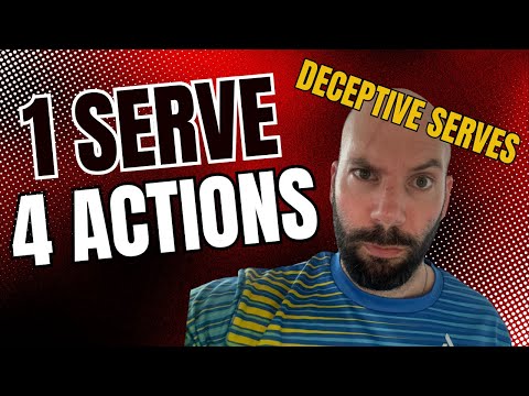 Видео: СБЕЙТЕ С ПРОТИВНИКА В ЗАБЛУЖДЕНИЕ | 4 обманных приема подачи