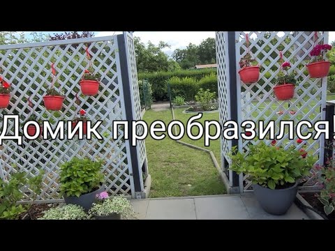 Видео: Дачи на севере Германии/Покраска дома, обрезка кустарников.