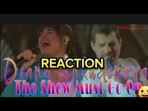 Видео: Диана Анкудинова The Show Must Go On - Diana Ankudinova REACTION