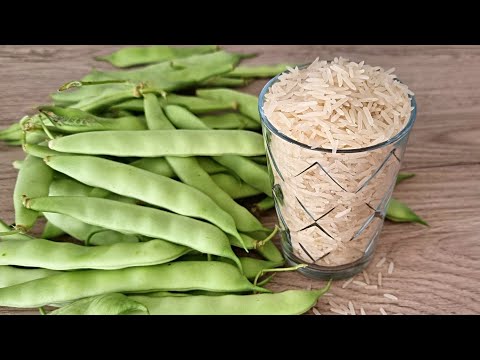 Видео: Субтитры. Я приготовила рисовый плов с зеленой фасолью. Так вкусно.