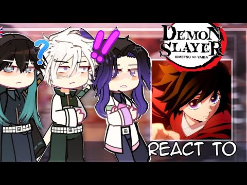 Видео: Реакция столпов на Гию Тамиоку и его детства.[1/?]  описание!!