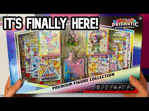 Видео: ОТКРЫТИЕ НОВОЙ коллекции премиум-фигурок Prismatic Evolution!