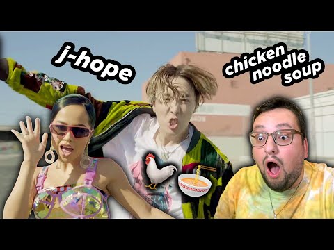 Видео: j-hope ЗАЛЕЗ к Becky G ПРЯМО ТУДА?! 🤯 'Chicken Noodle Soup' MV РЕАКЦИЯ!