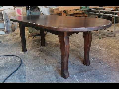 Видео: Дърводелски проект 1 Изработка на трапезна маса.част 1