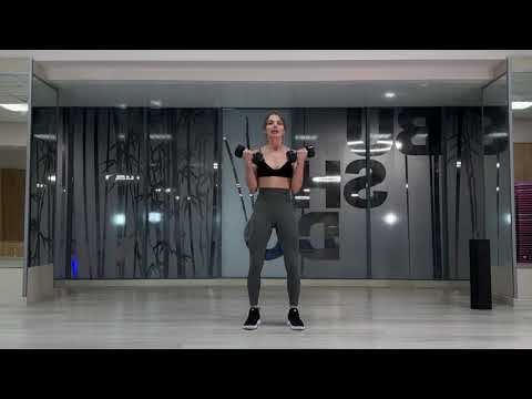 Видео: Тренировка на все тело с гантелями для новичков