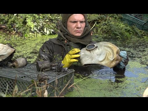 Видео: Поиск павших  Солдат в болоте, раскопки Юрий Гагарин