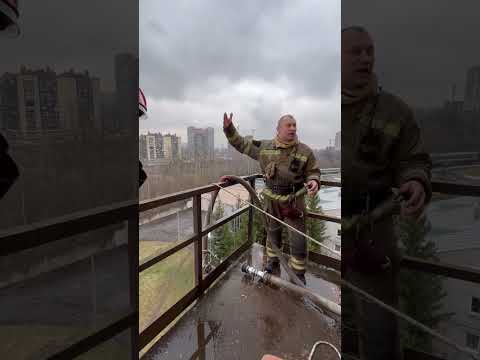 Видео: крепление вертикальных рукавных линий часть 3