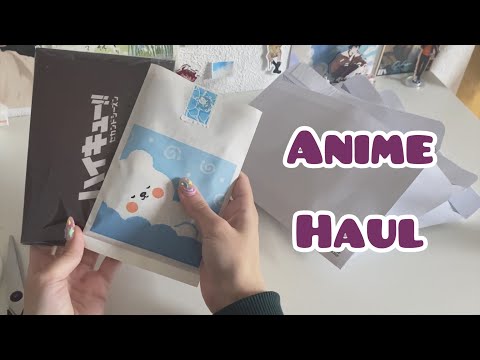 Видео: Anime haul | новые боксы | упаковка обменов