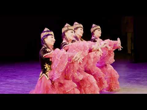 Видео: Кыргызский танец-КОНЦЕРТ ансамбль "Бахор Ракс" +7-966-387-25-00 @Bahordance
