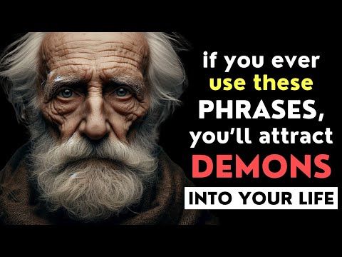 Видео: 5 фраз, которые приглашают демонов в вашу жизнь | ПЕРЕСТАНЬТЕ ИХ ИСПОЛЬЗОВАТЬ!!!