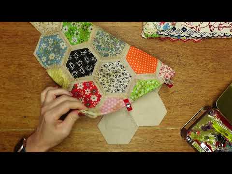 Видео: Выкройка и руководство по изготовлению шестиугольного мешочка