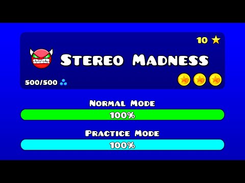 Видео: Stereo Madness, но его улучшили игроки | Geometry Dash