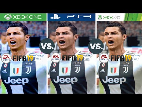 Видео: FIFA 19 Xbox One против PS3 против Xbox 360