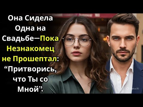 Видео: Она Сидела Одна на Свадьбе—Пока Незнакомец не Прошептал: "Притворись, что Ты со Мной".