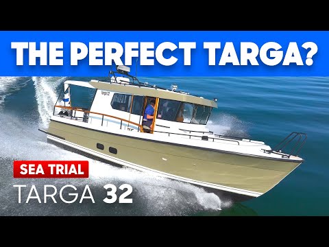Видео: Targa 32 — лучшая Targa из всех? Полные морские испытания, осмотр и обзор