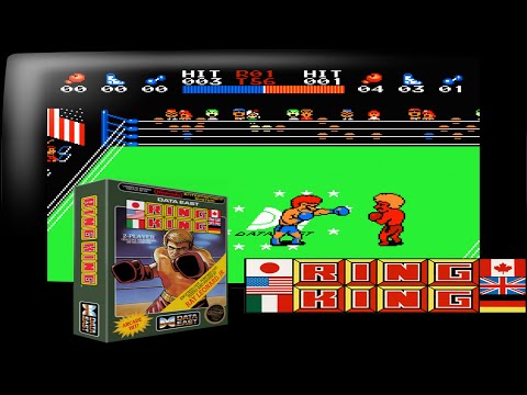Видео: Ring King - Король ринга / Денди / Dendy / NES / Famicom / Nintendo