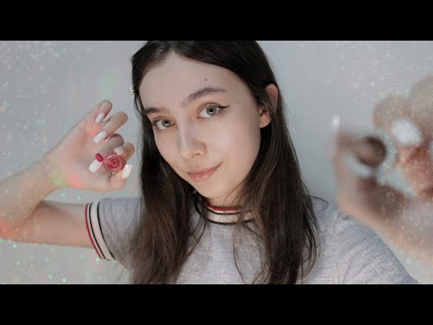 Видео: ASMR макияж за 10 минут 🌸 быстрый мейк 🍁