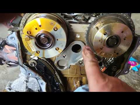 Видео: Метки распредвала на Hyundai Sonata 2011 года выпуска с двумя распредвалами объемом 2,4 литра