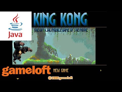 Видео: Кинг-Конг: официальная мобильная игра по фильму JAVA ИГРА (Gameloft 2005 год) ПОЛНОЕ ПРОХОЖДЕНИЕ