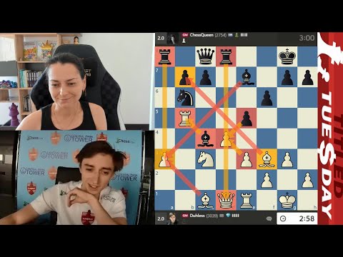 Видео: Шахматная Королева! Даниил Дубов - Александра Костенюк