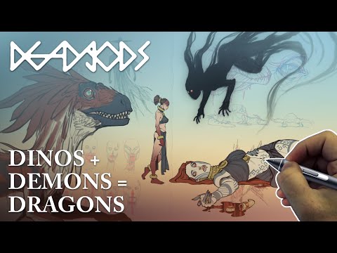 Видео: Динозавры + Демоны = Драконы