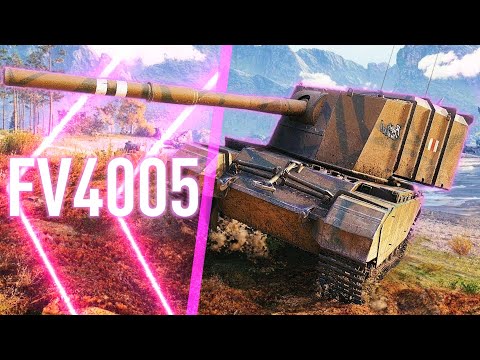 Видео: FV4005 БЛИЦОВСКИЙ ЧЕМПИК ДОКАТЫВАЕТ 3 МЕТКИ | Tanks Blitz